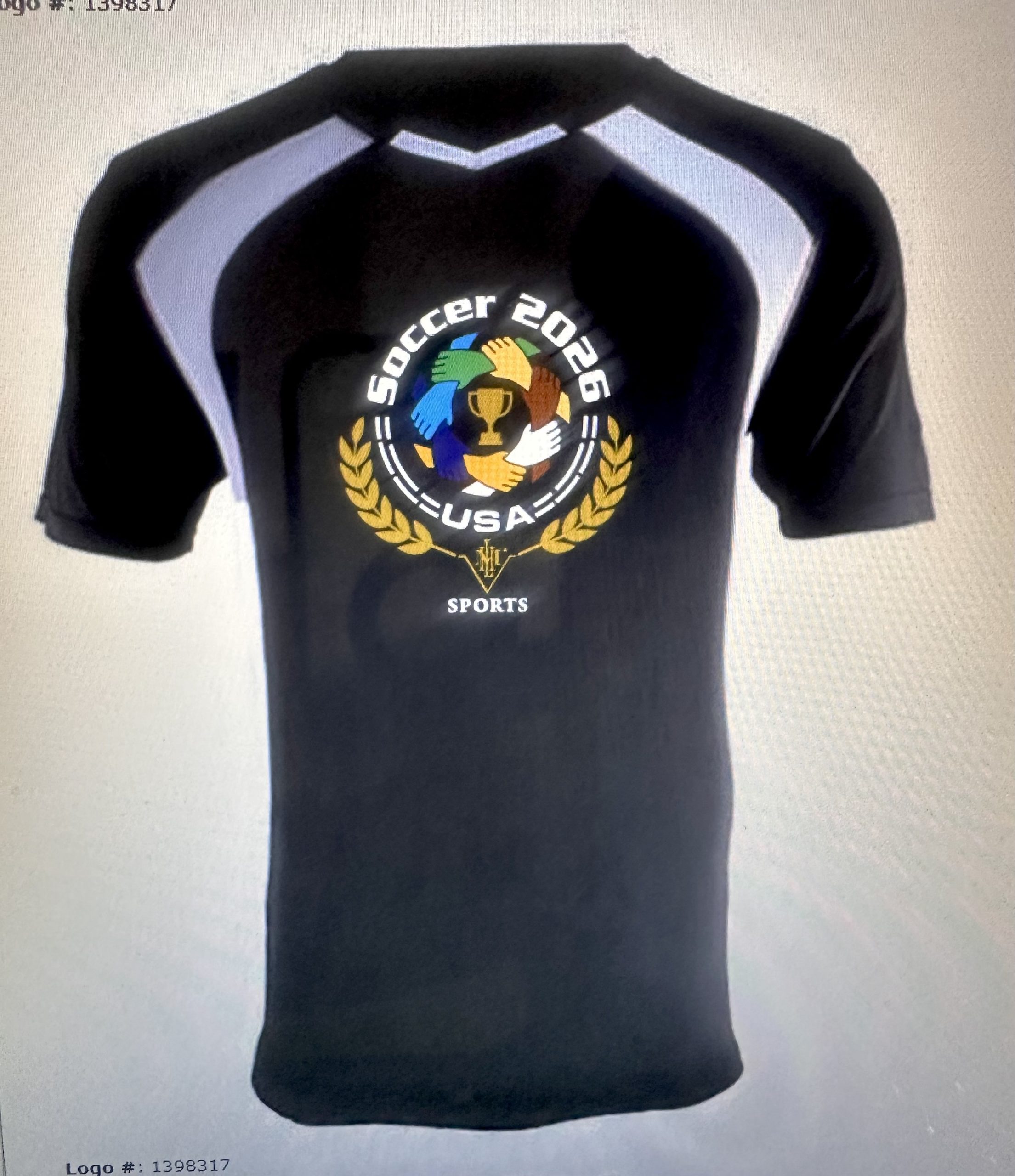 Soccer 2026 USA™ jersey Black/White
