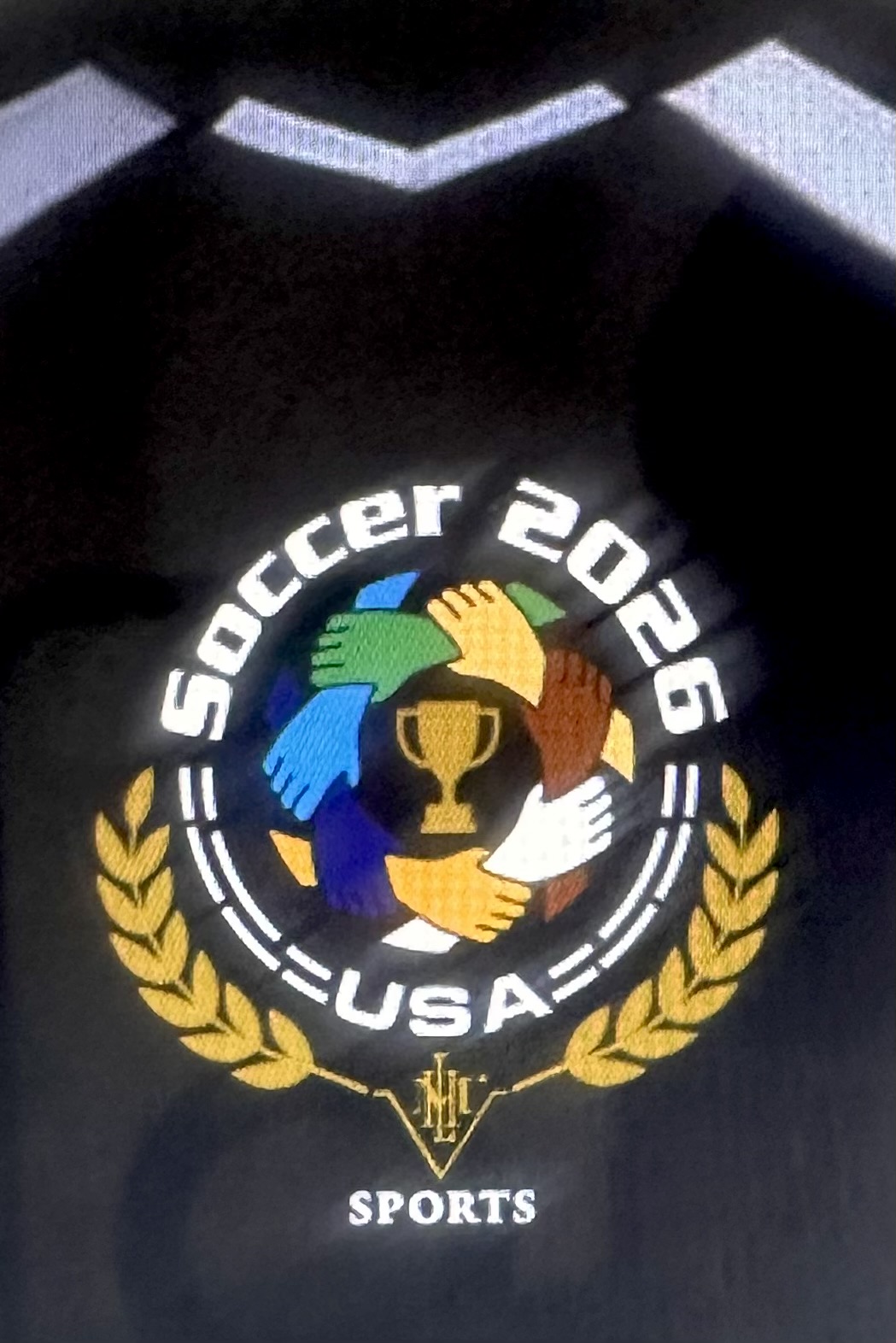 Soccer 2026 USA™ jersey Black/White - Image 2